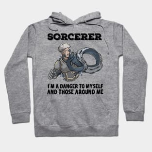 Wizard Mage RPG PnP Roleplaying Dungeon Sorcerer Meme Gift Hoodie